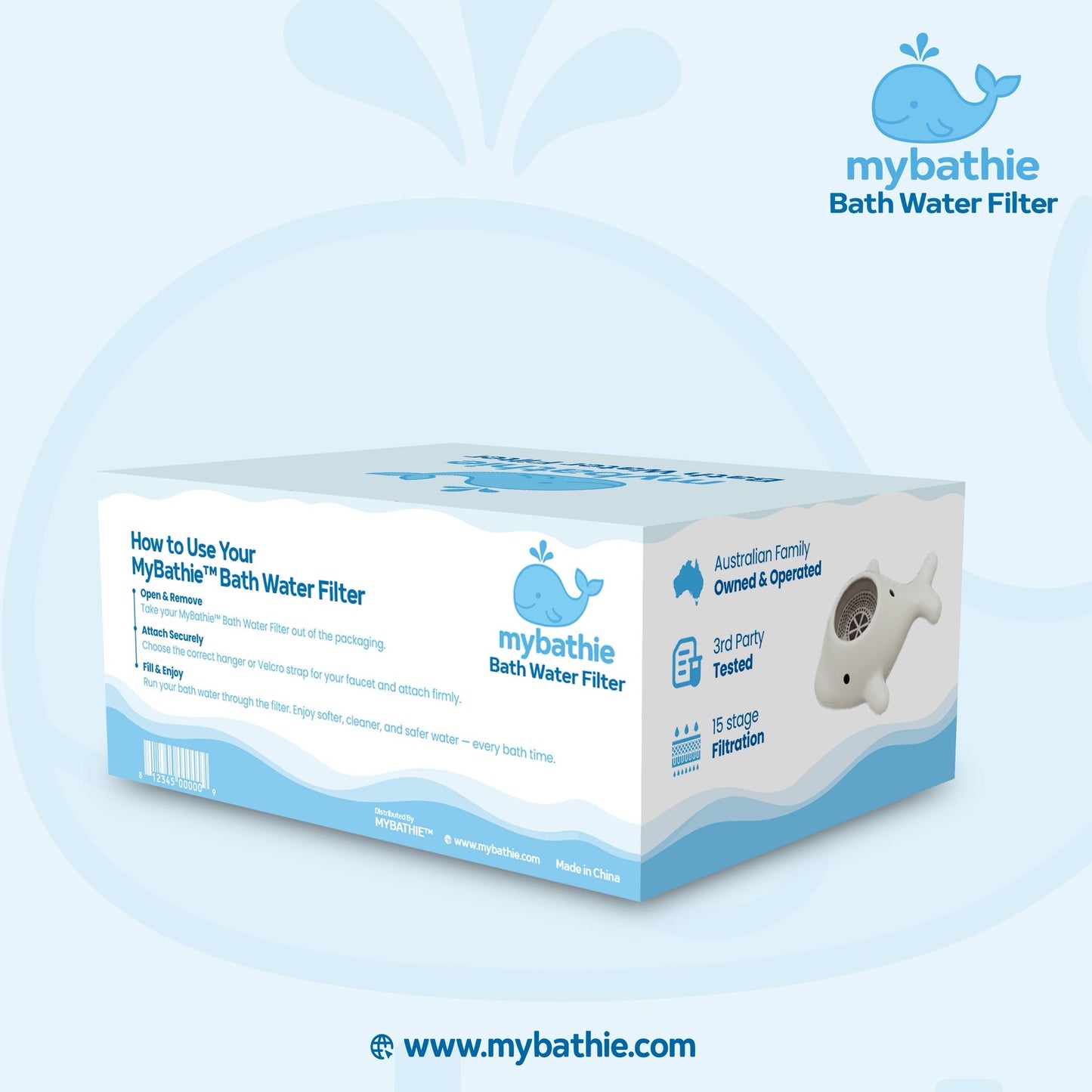 MyBathie™ Bath Water Filter